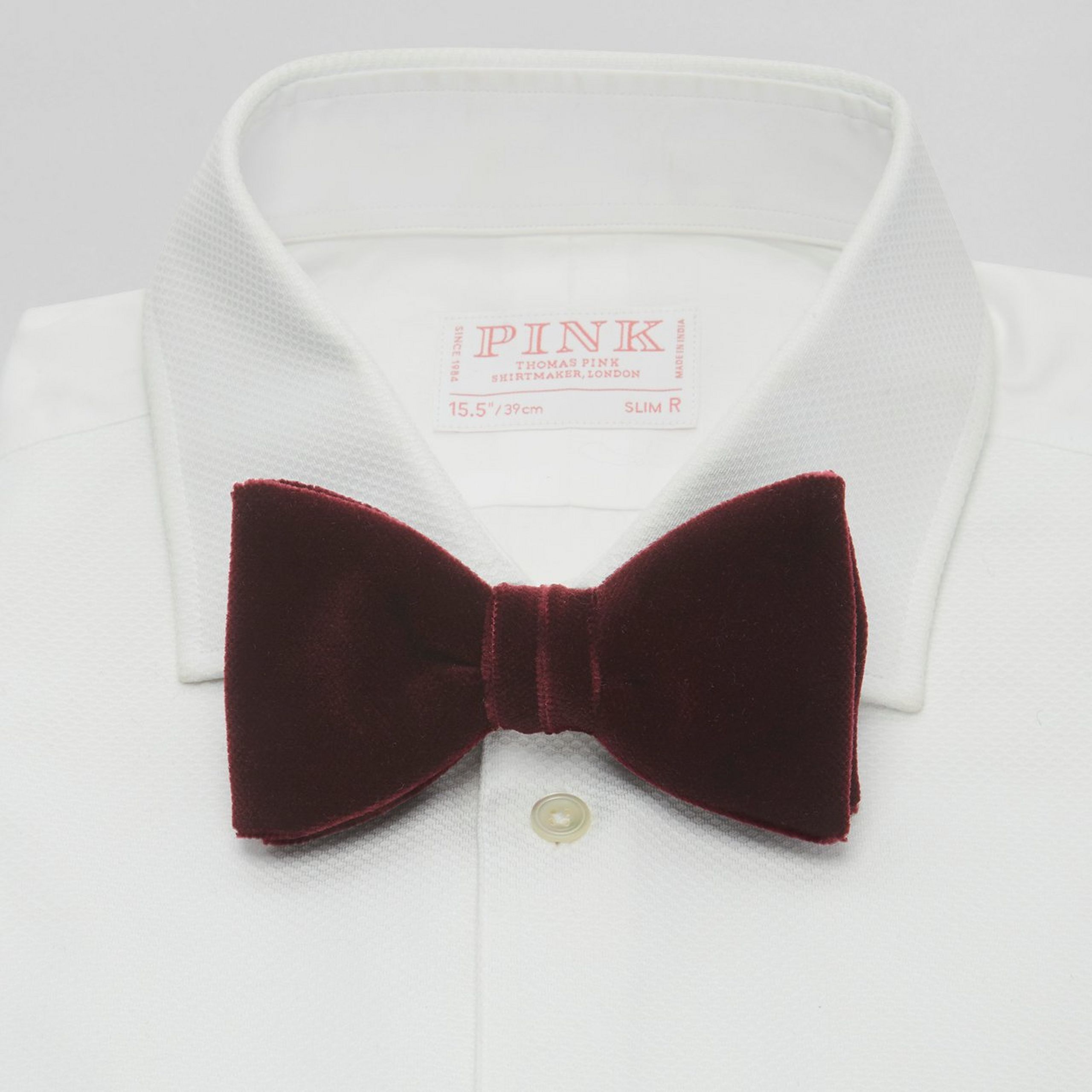 Thomas Pink Black Tie Bow Tie