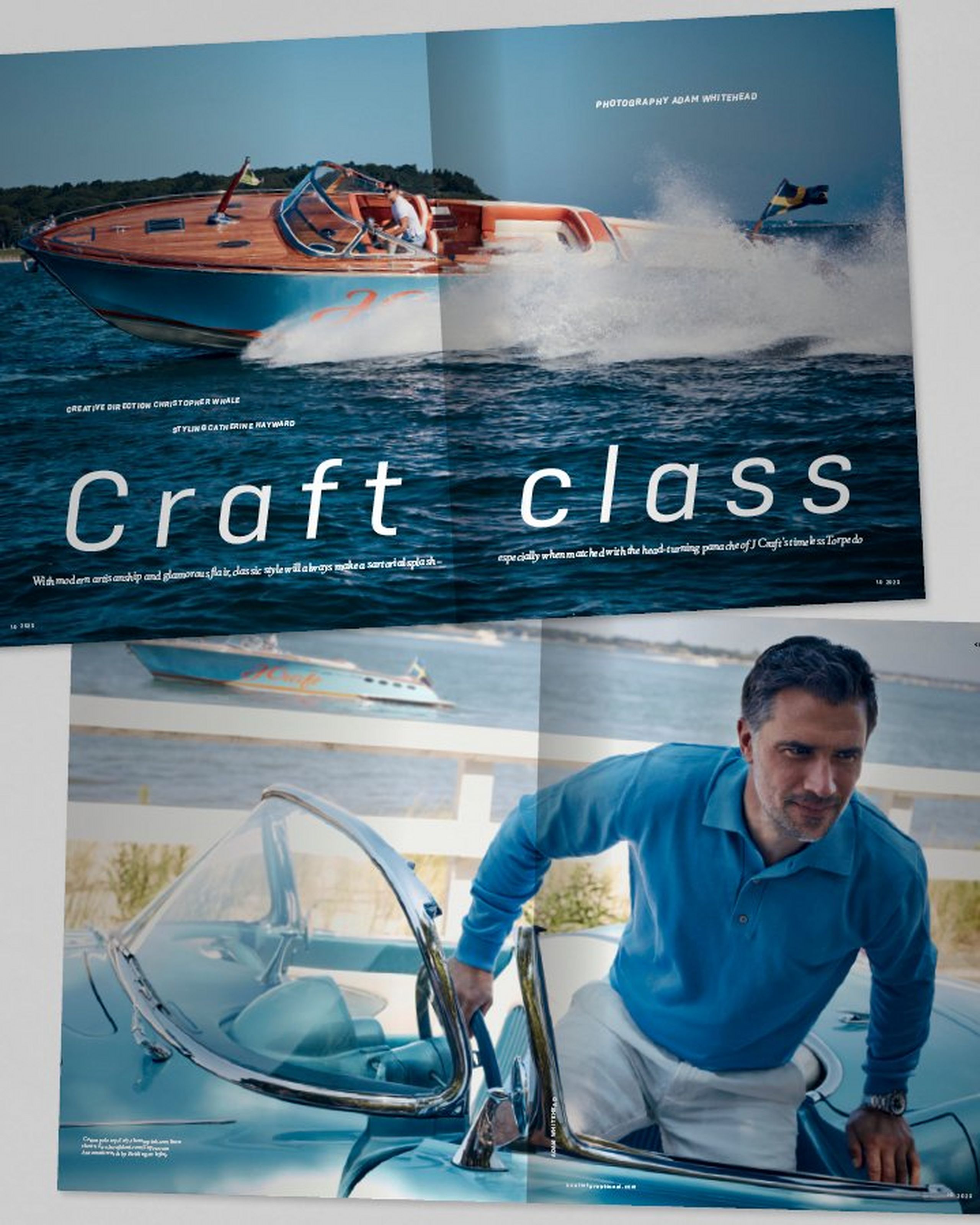 Thomas Pink feature in Boat International magazine