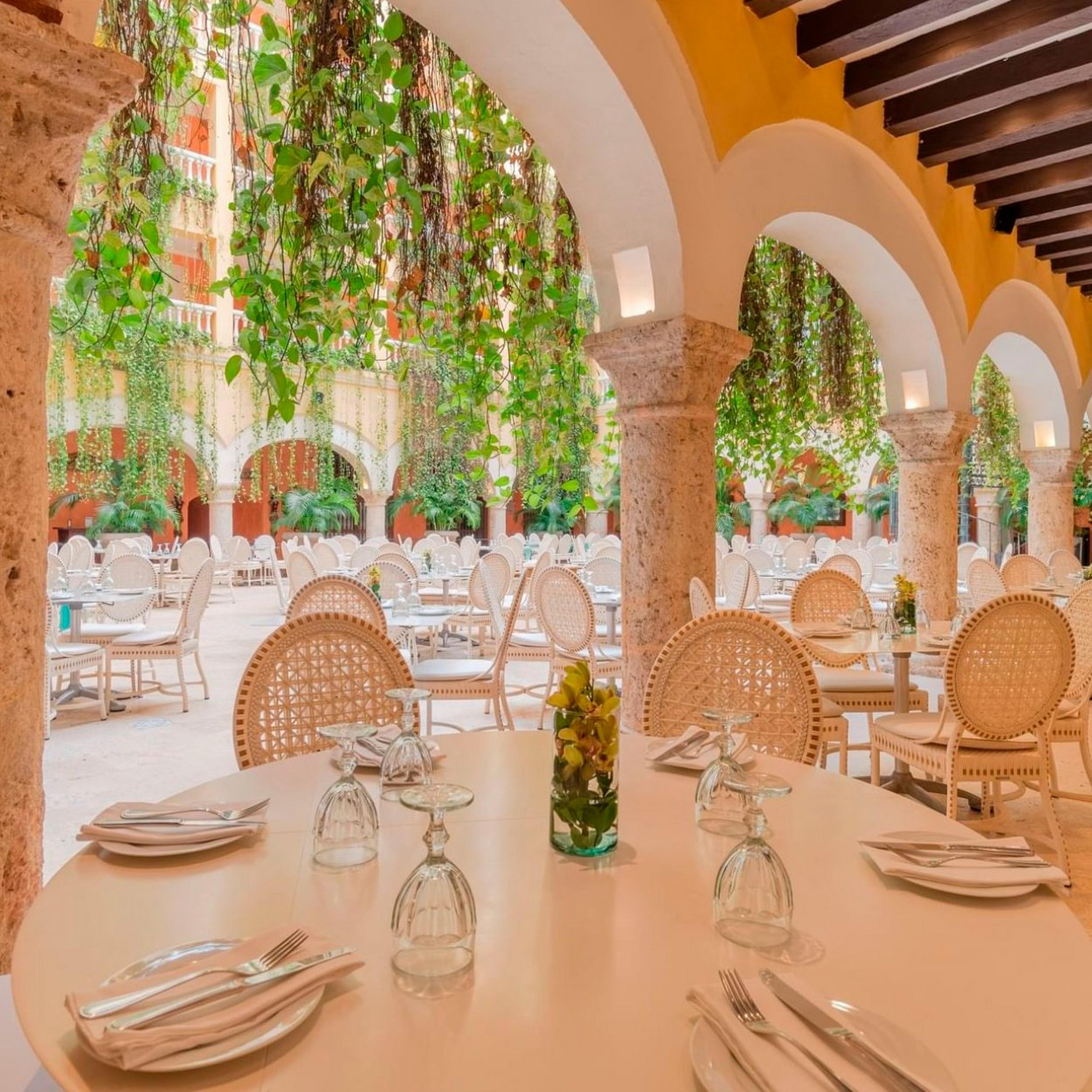 Luxury restaurant Cartagena, Columbia