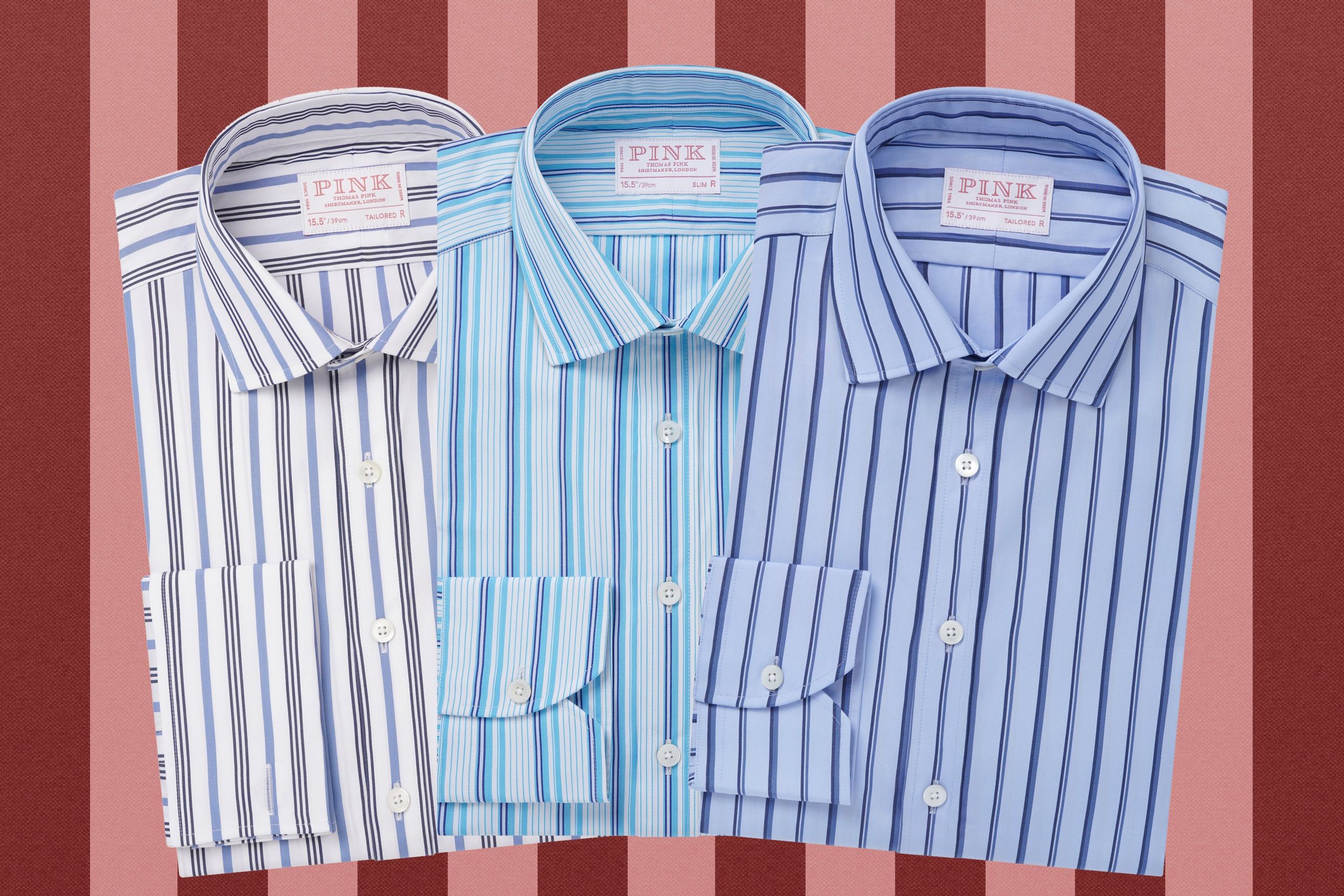 Trio of striped shirts