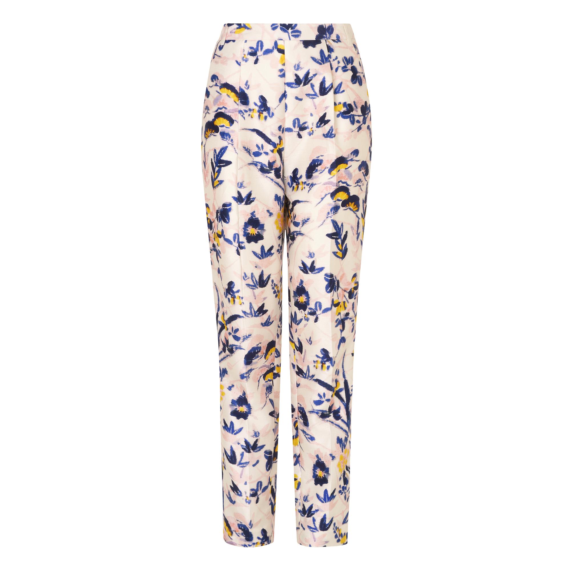 Ine Printed Floral Trousers