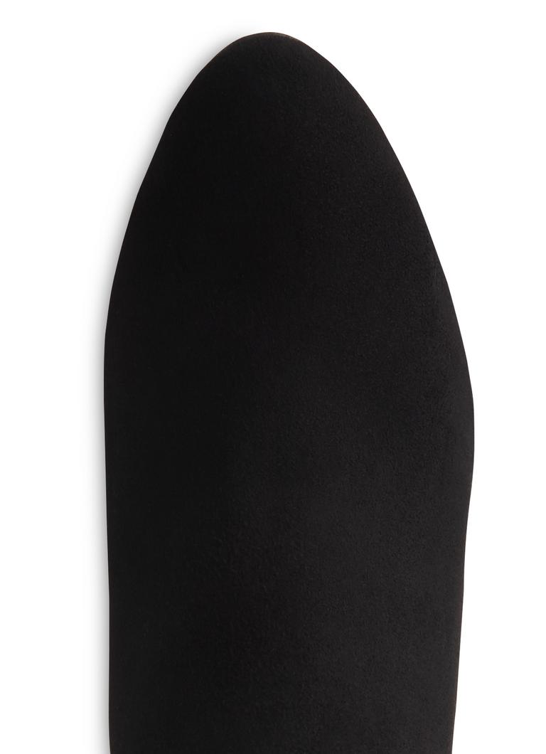Emily black suede ankle boots hot sale