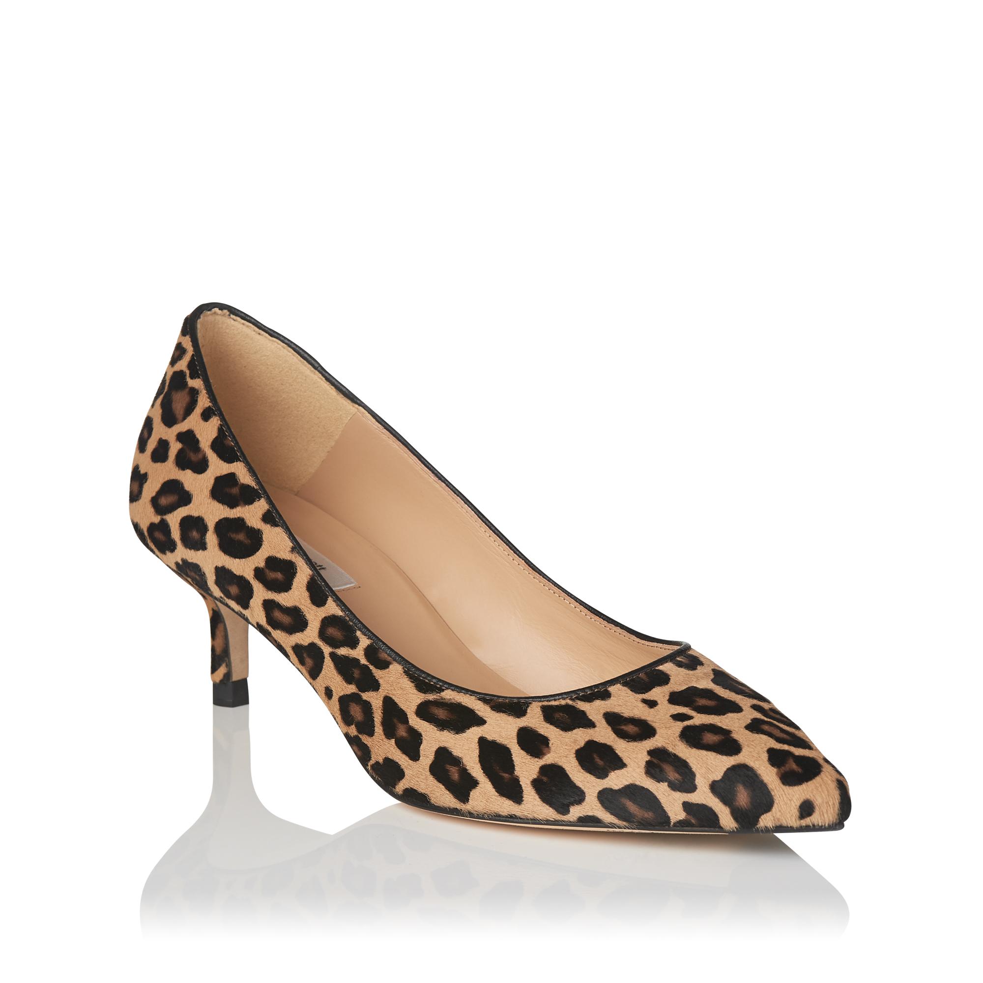 leopard print court shoes low heel