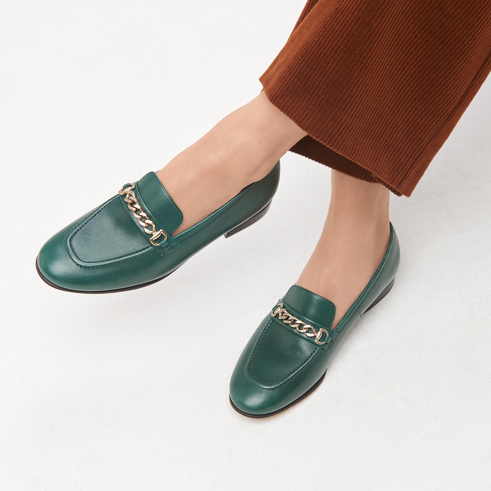 70s platform loafers