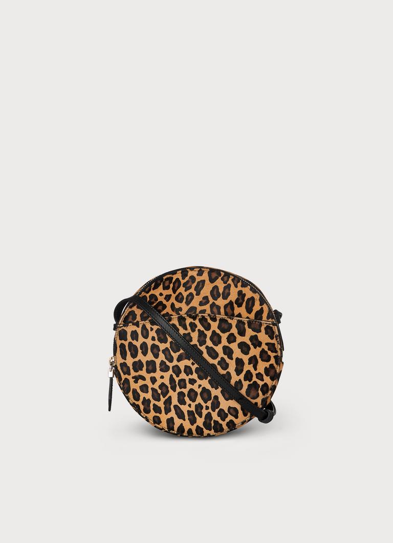 Luna Leopard Print Calf Hair Shoulder Bag Handbags L.K.Bennett