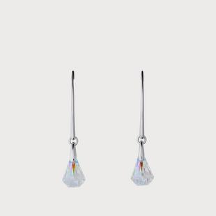 Irina Swarovski Crystal Drop Earrings