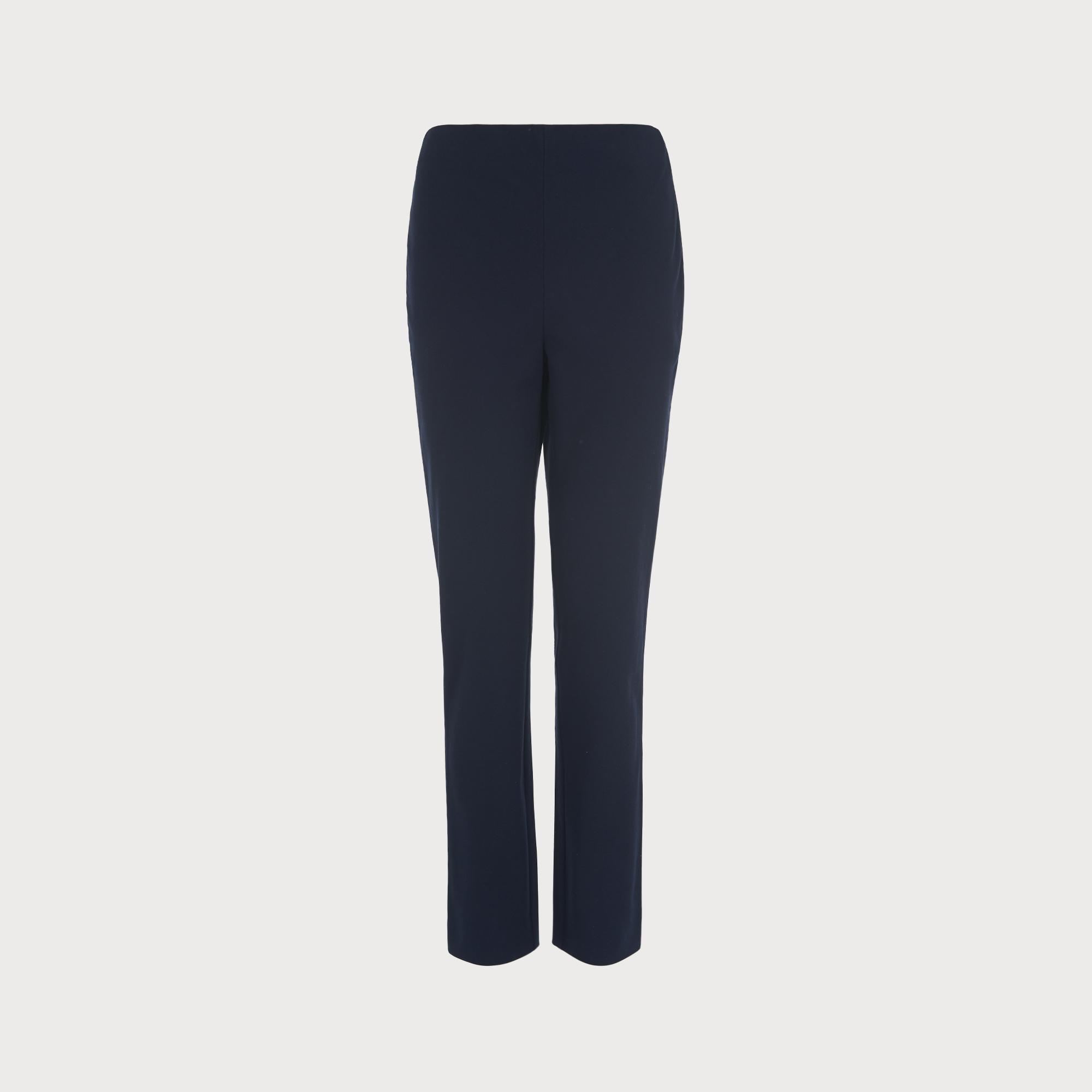 navy skinny stretch trousers