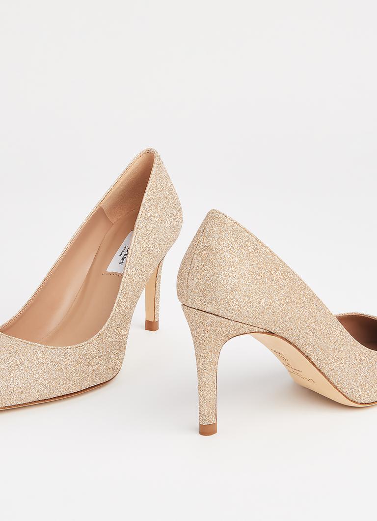Lk bennett 2025 gold heels