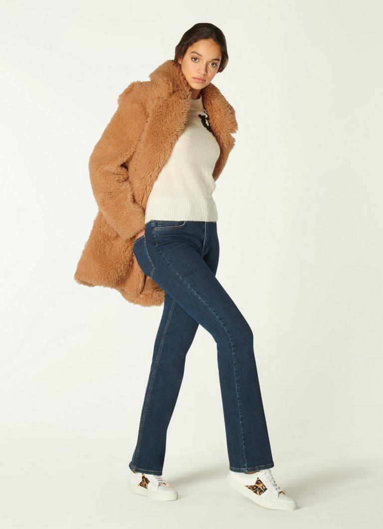 Mike shearling coat in 2025 camel