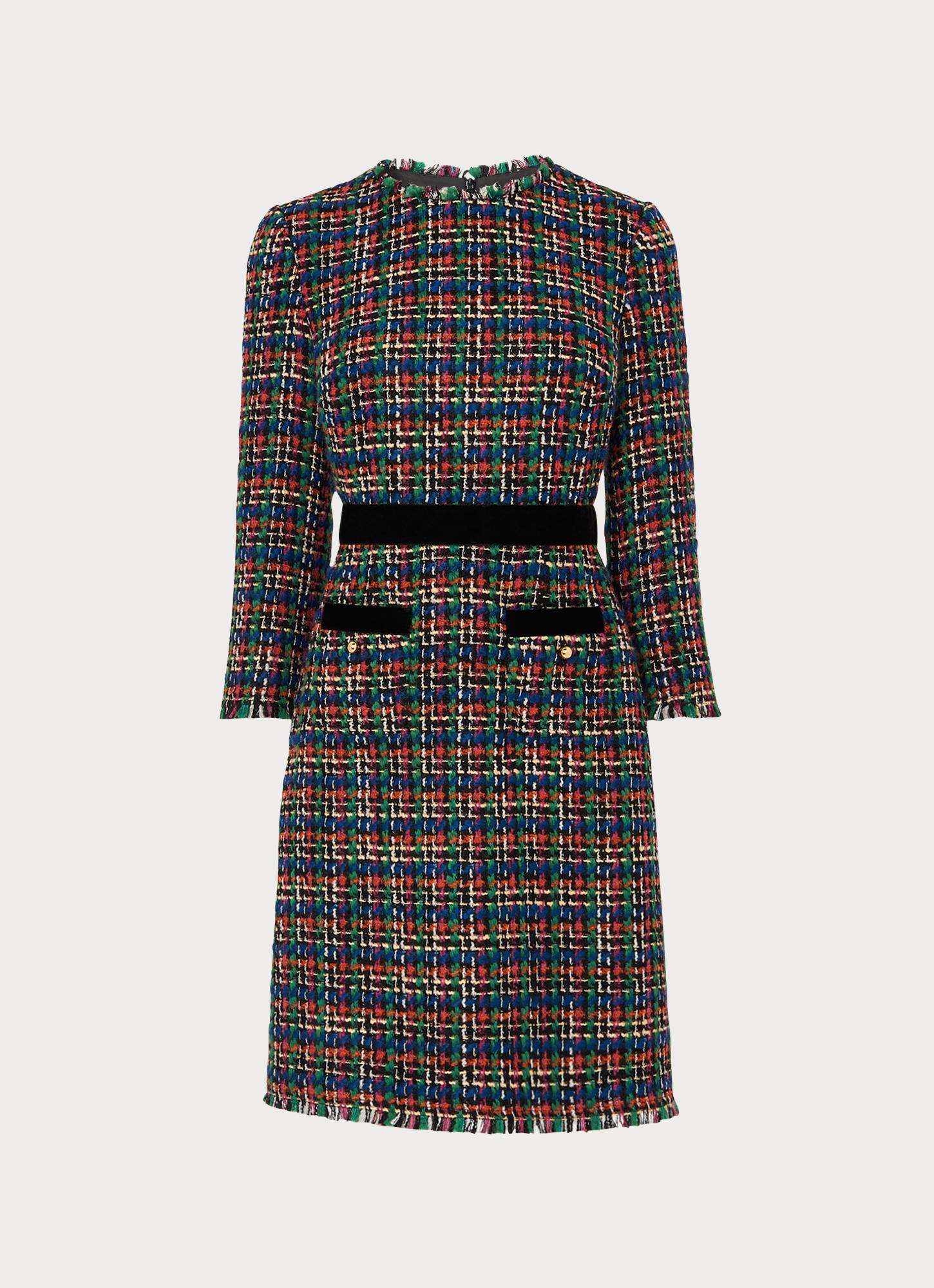 lk bennett tweed dress