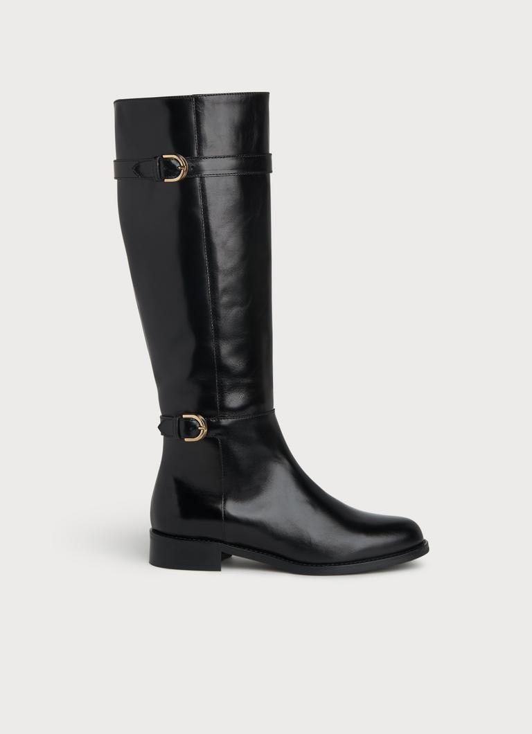 Benner leather over the knee boot shop