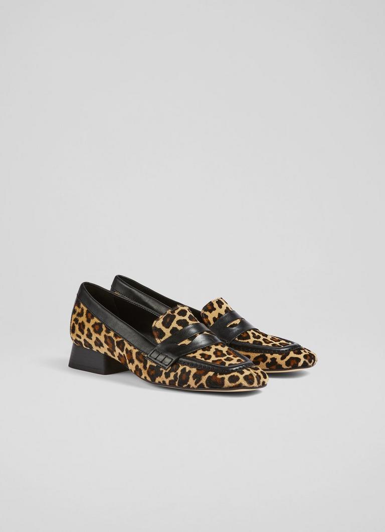 Leopard online loafers target