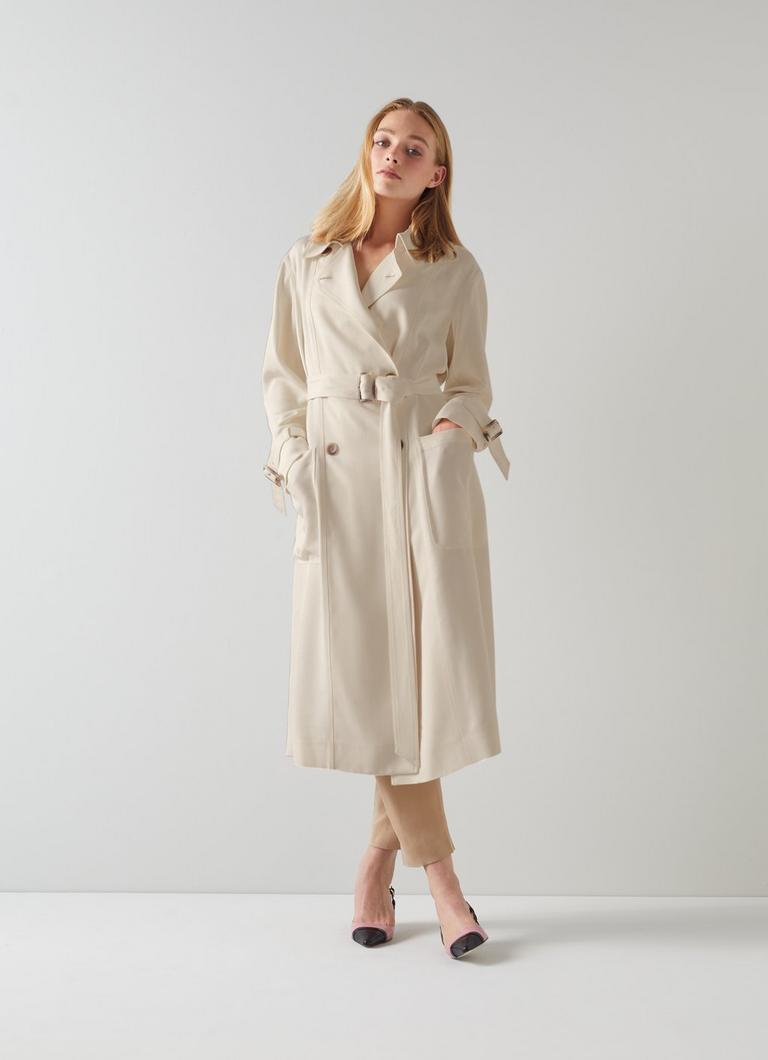 Lk bennett 2025 trench coat