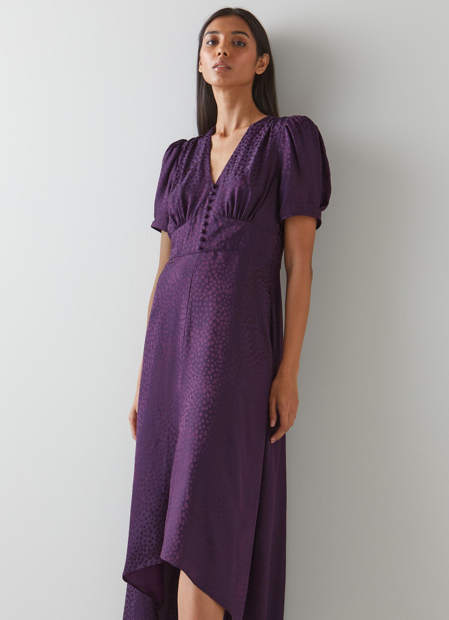 Lk bennett shop violet dress