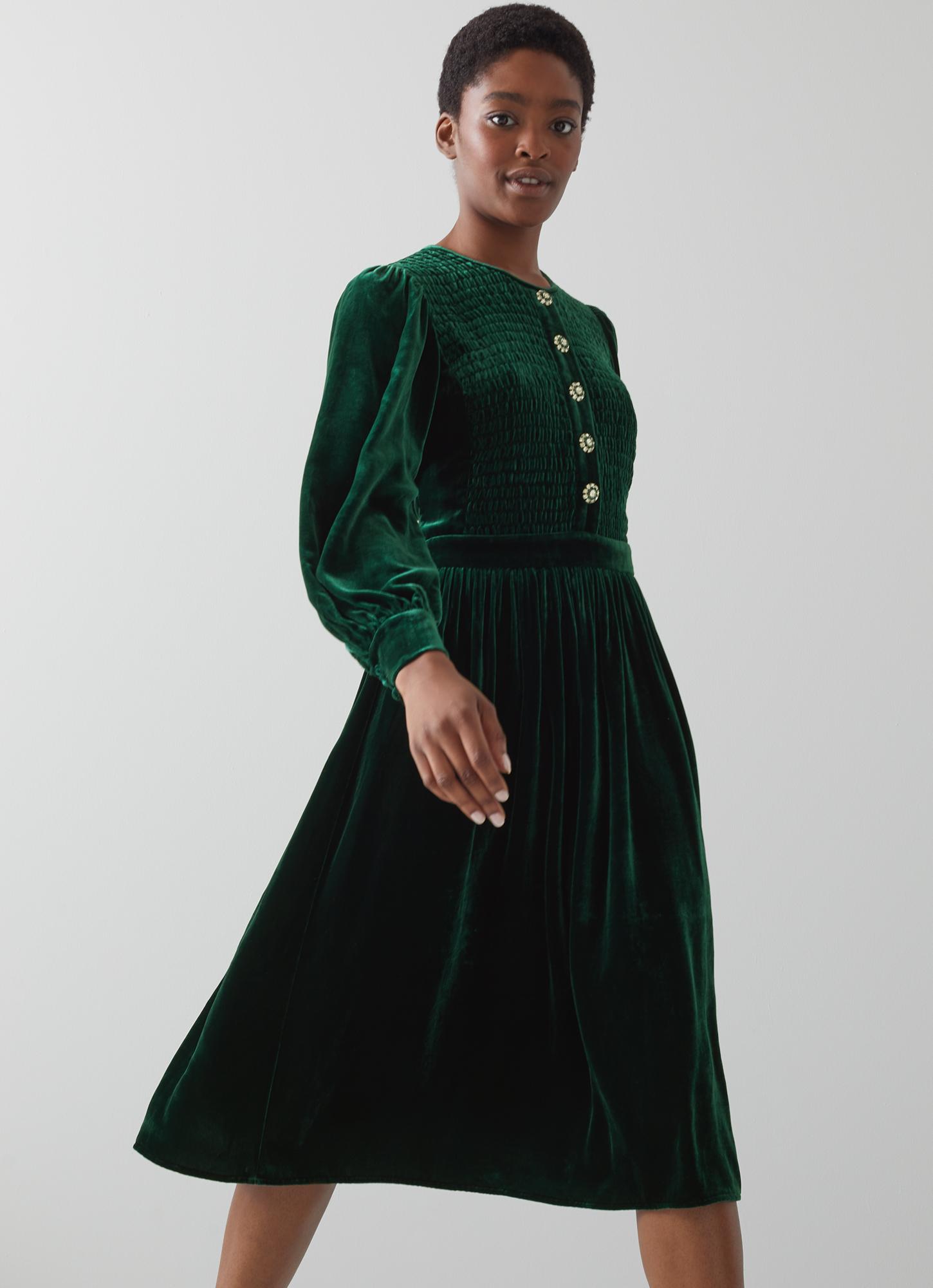 Lk bennett 2025 green dress