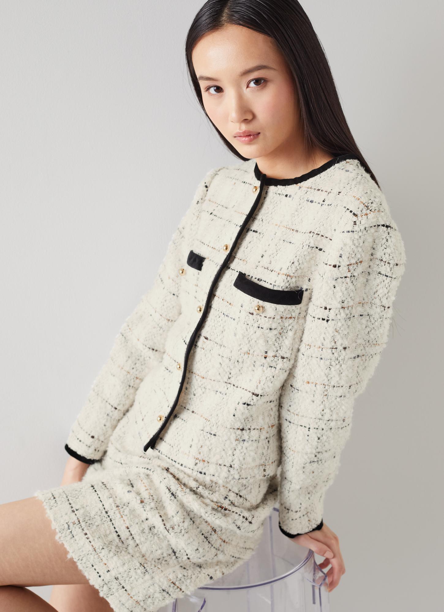 lk bennett cream jacket