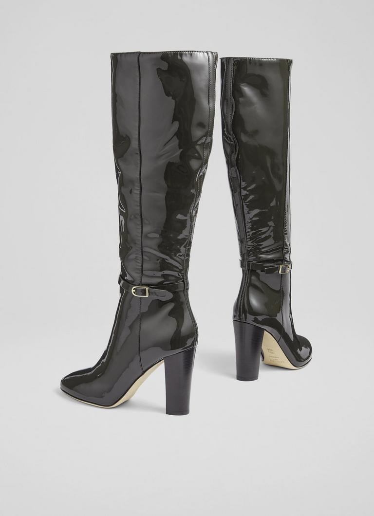 Grey 2025 patent boots