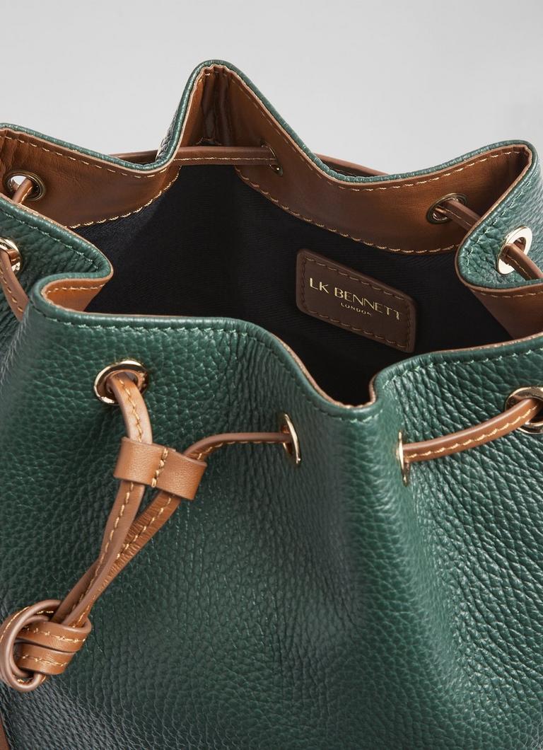 Green bucket discount bag