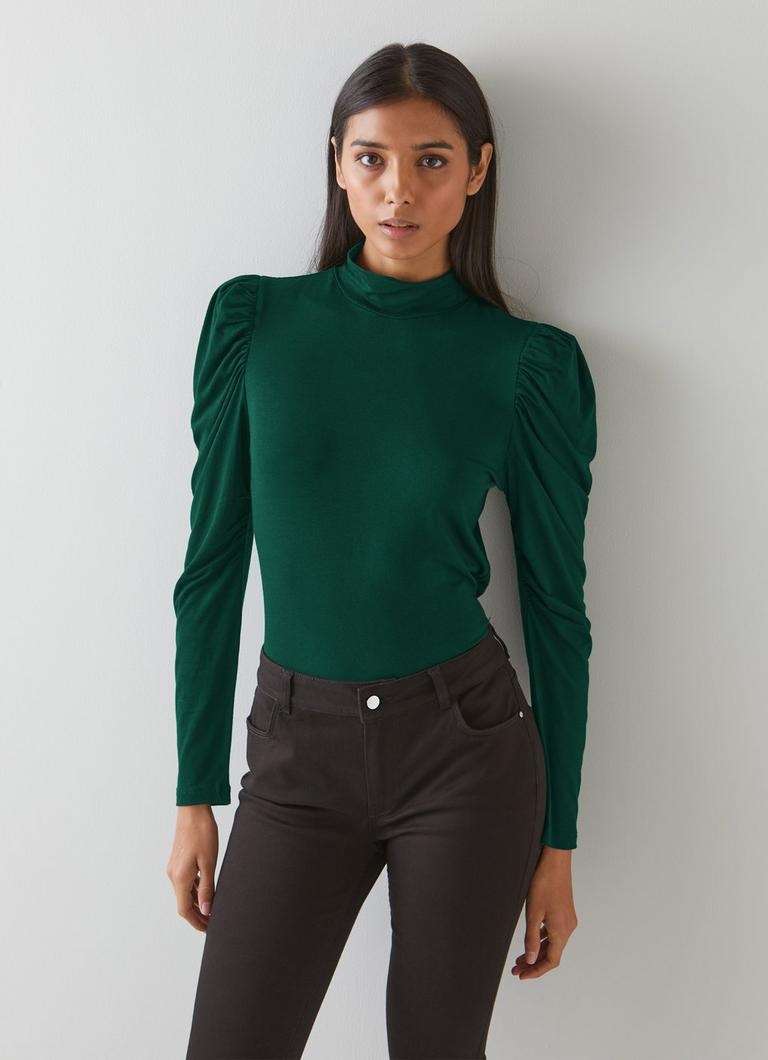 Puff sleeve top sale hotsell