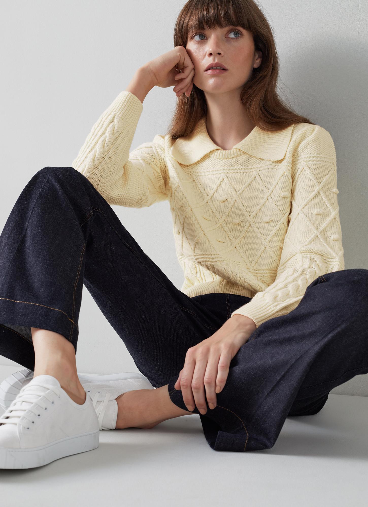 Everlane cable outlet mockneck