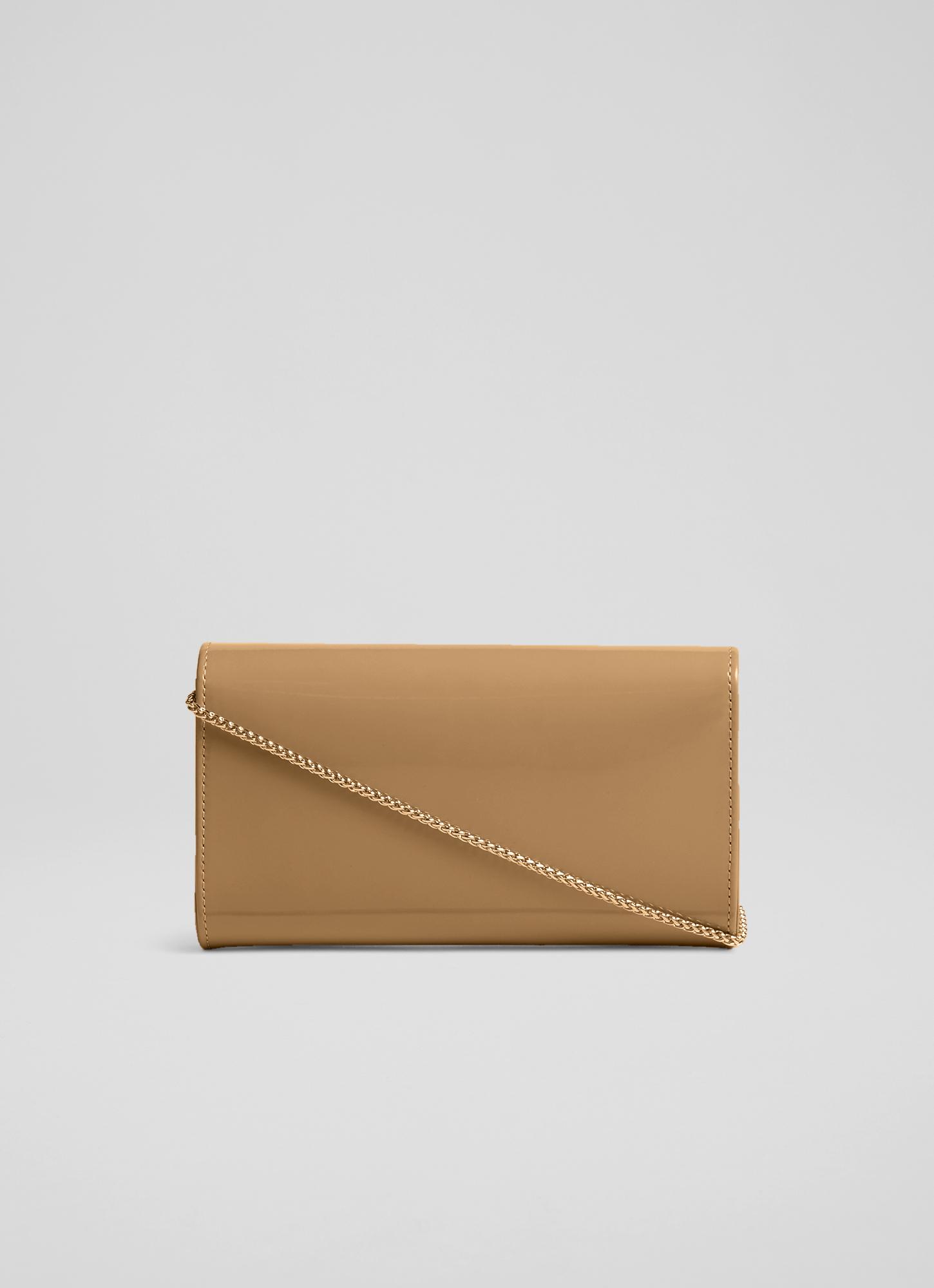 Lucy Trench Patent Clutch Handbags