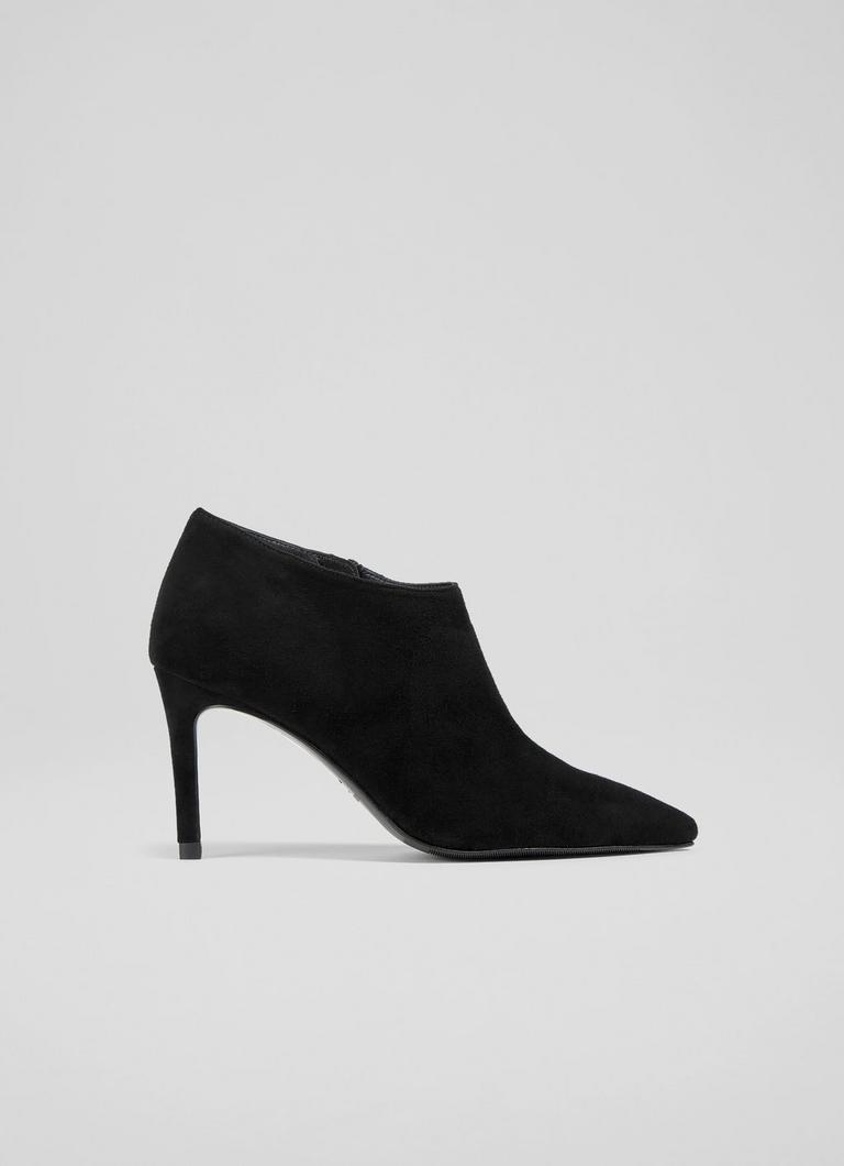 Black suede boots uk sales