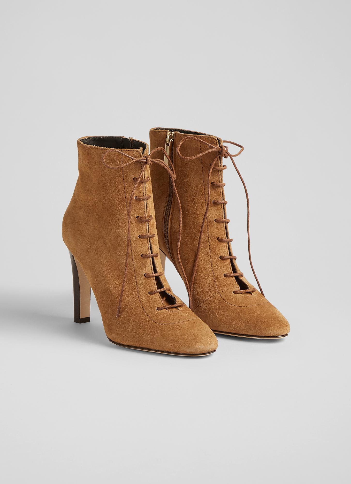 lk bennett lace up boots