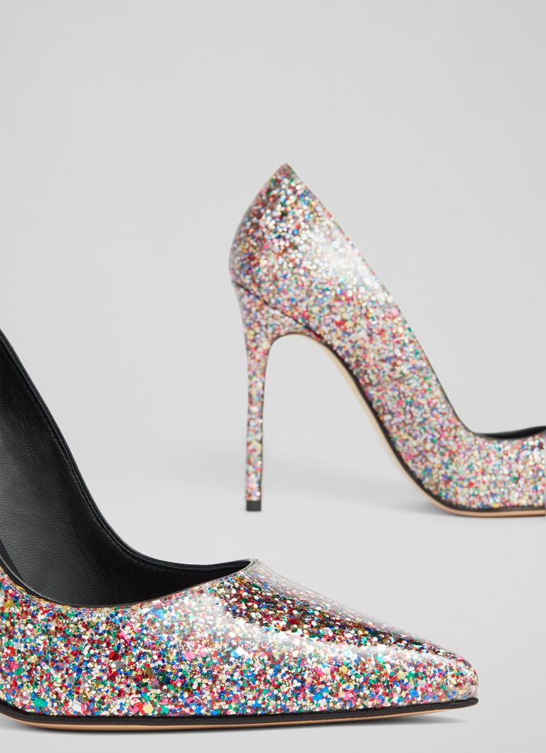 Marilyn Glitter Court Heels Sale Collections L.K.Bennett London