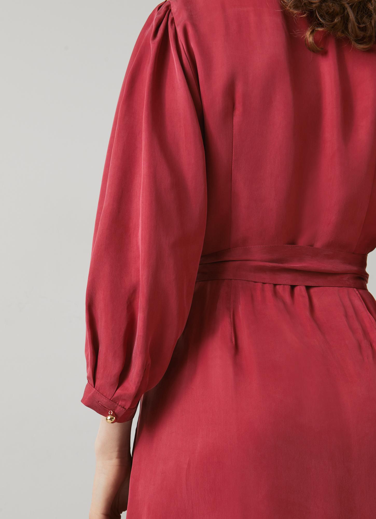 strapless open back dress Alma Mini Dress