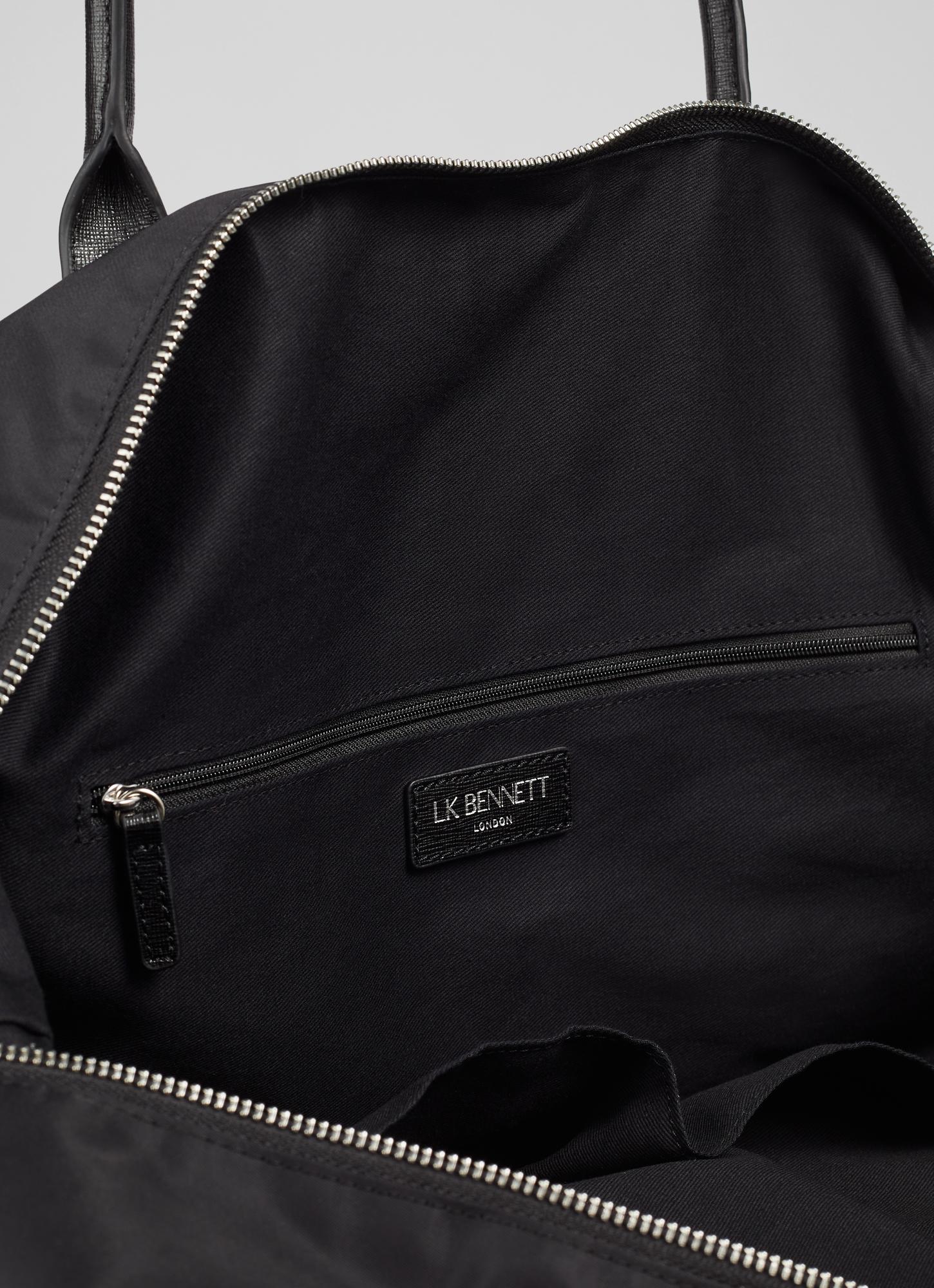 Mayla Black Recycled Nylon Weekend Bag | The Archive Sale | L.K.