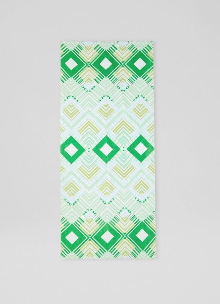 Geo print towels hotsell