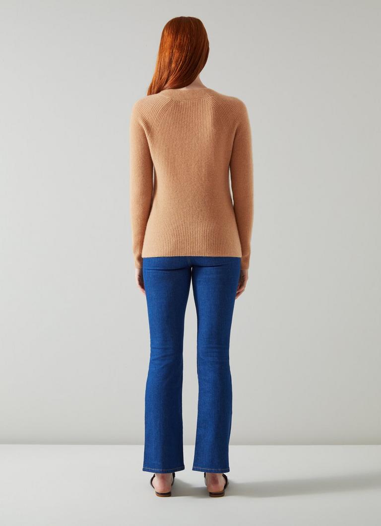 Celest Camel Cashmere V-Neck Jumper | blackfriday | L.K.Bennett Celest Camel Cashmere V-Neck Jumper | blackfriday | L.K.Bennett