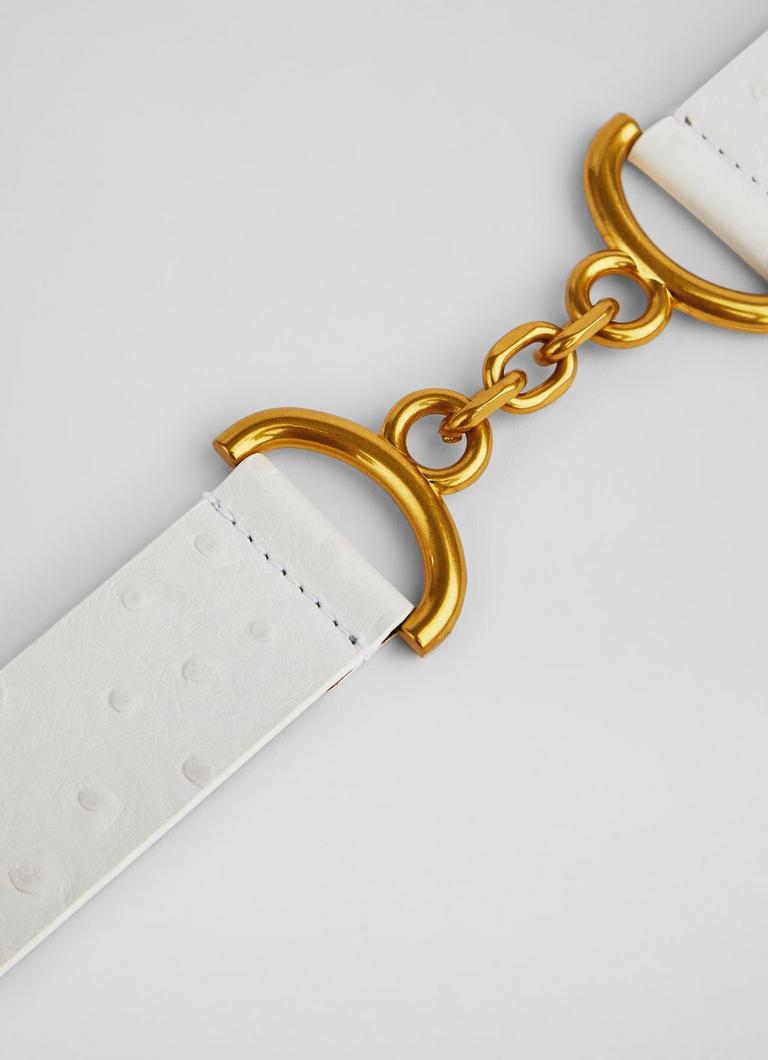 Off white 2025 belt gold