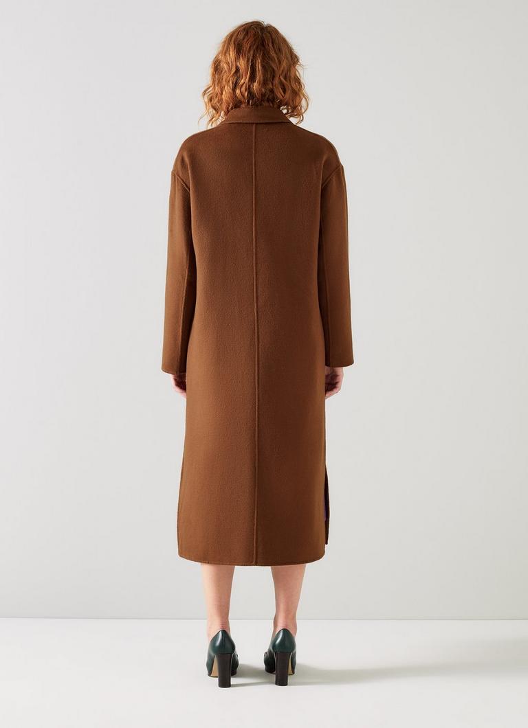 Lk bennett camel sales coat