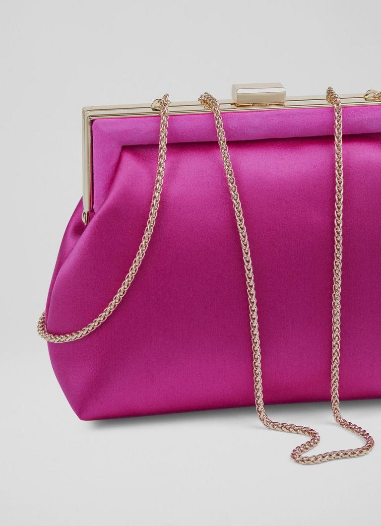 Fuschia pink 2025 evening bag