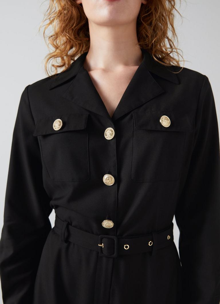 Lk bennett gold deals jumpsuit