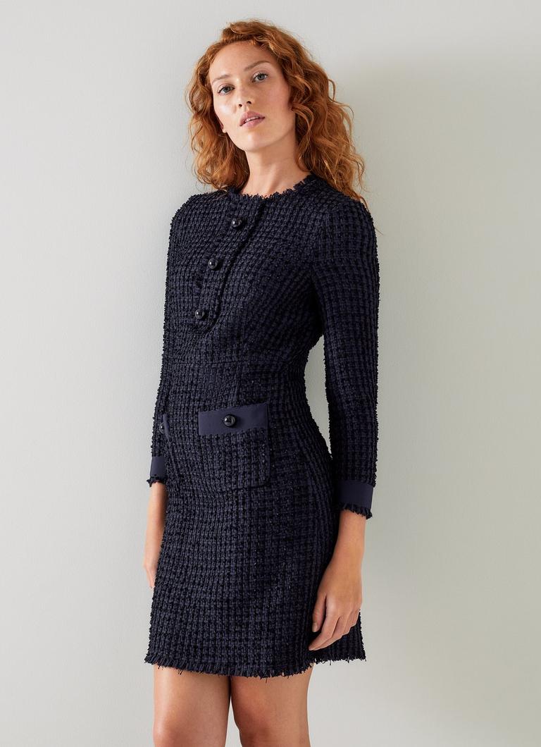 Lk bennett navy dress hot sale