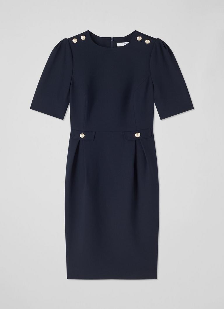 Navy shift dress uk online