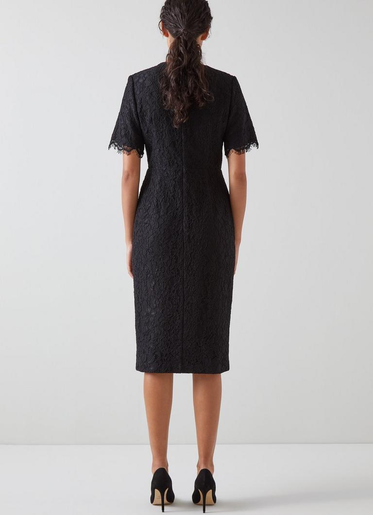 Lace tuxedo deals dress