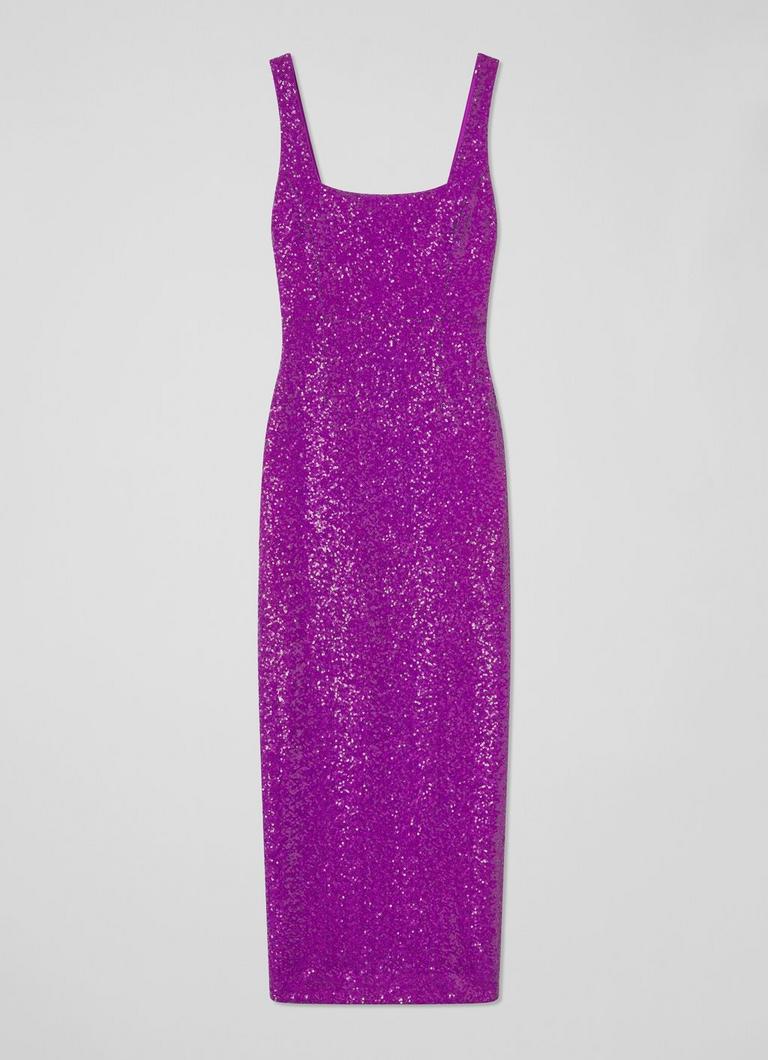 Lk bennett sales green sequin dress