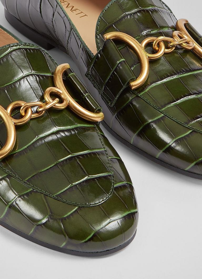 Lk bennett green shoes clearance