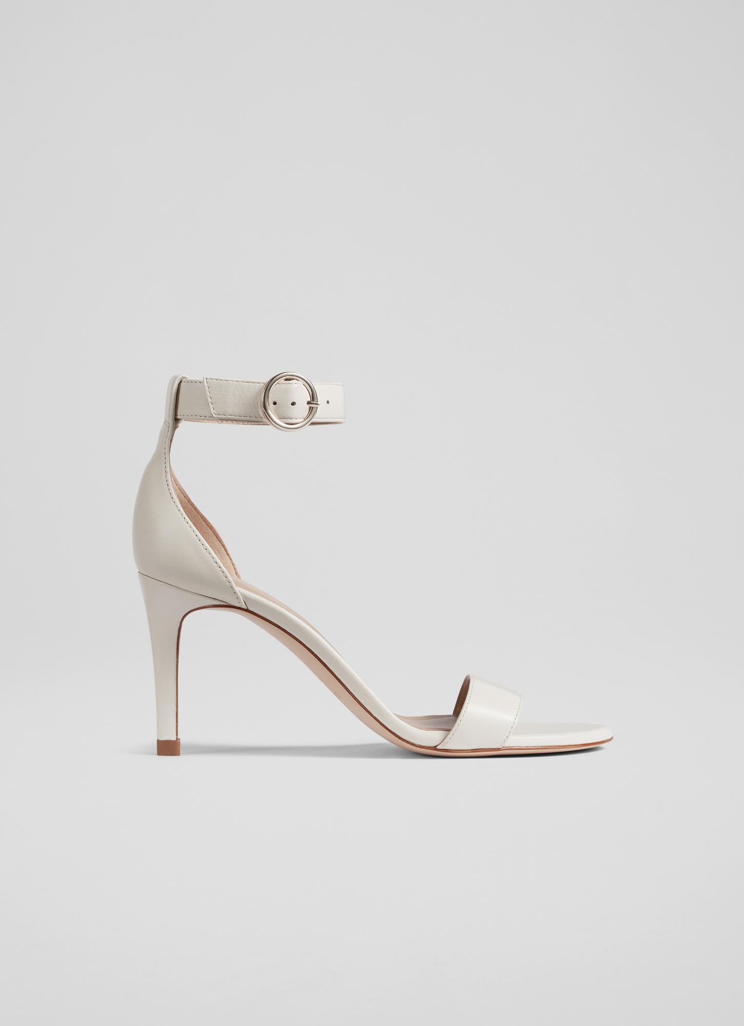 Ivy Nude 1 Leather Single Strap Sandals