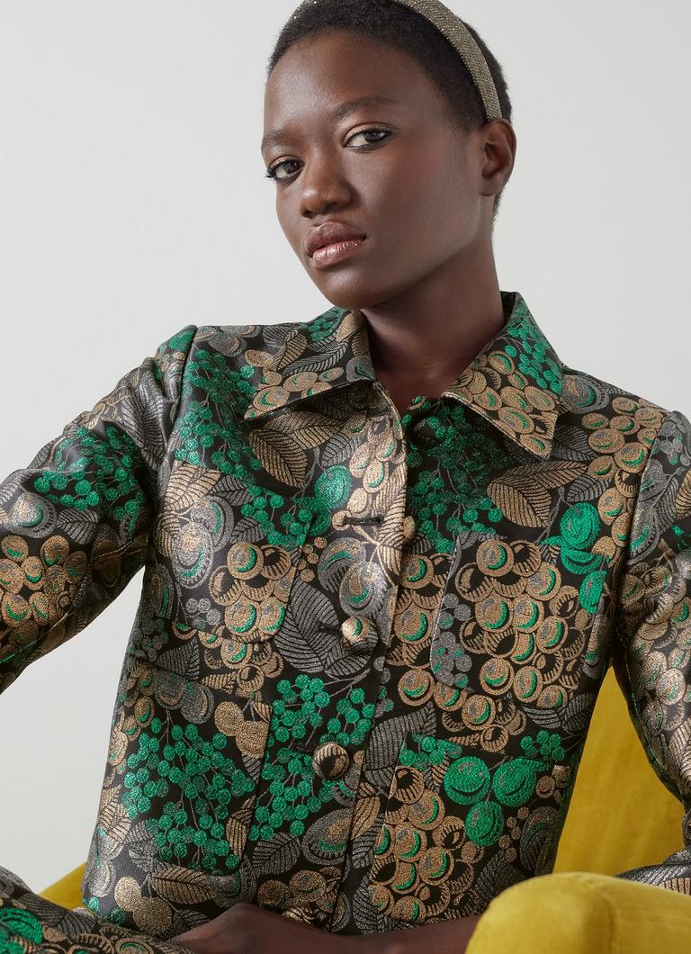 Brocade evening best sale jackets