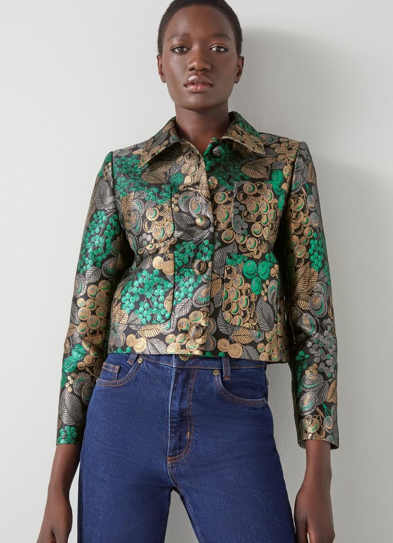 Ladies brocade jackets uk clearance
