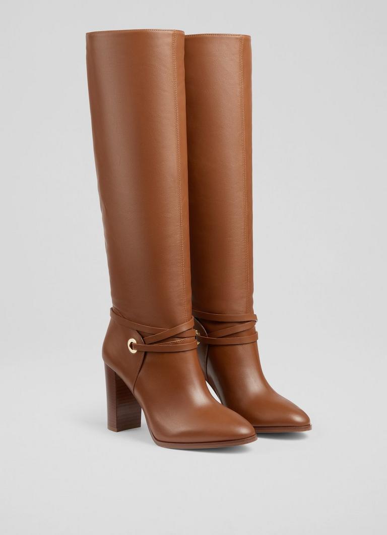 Light tan 2025 knee high boots