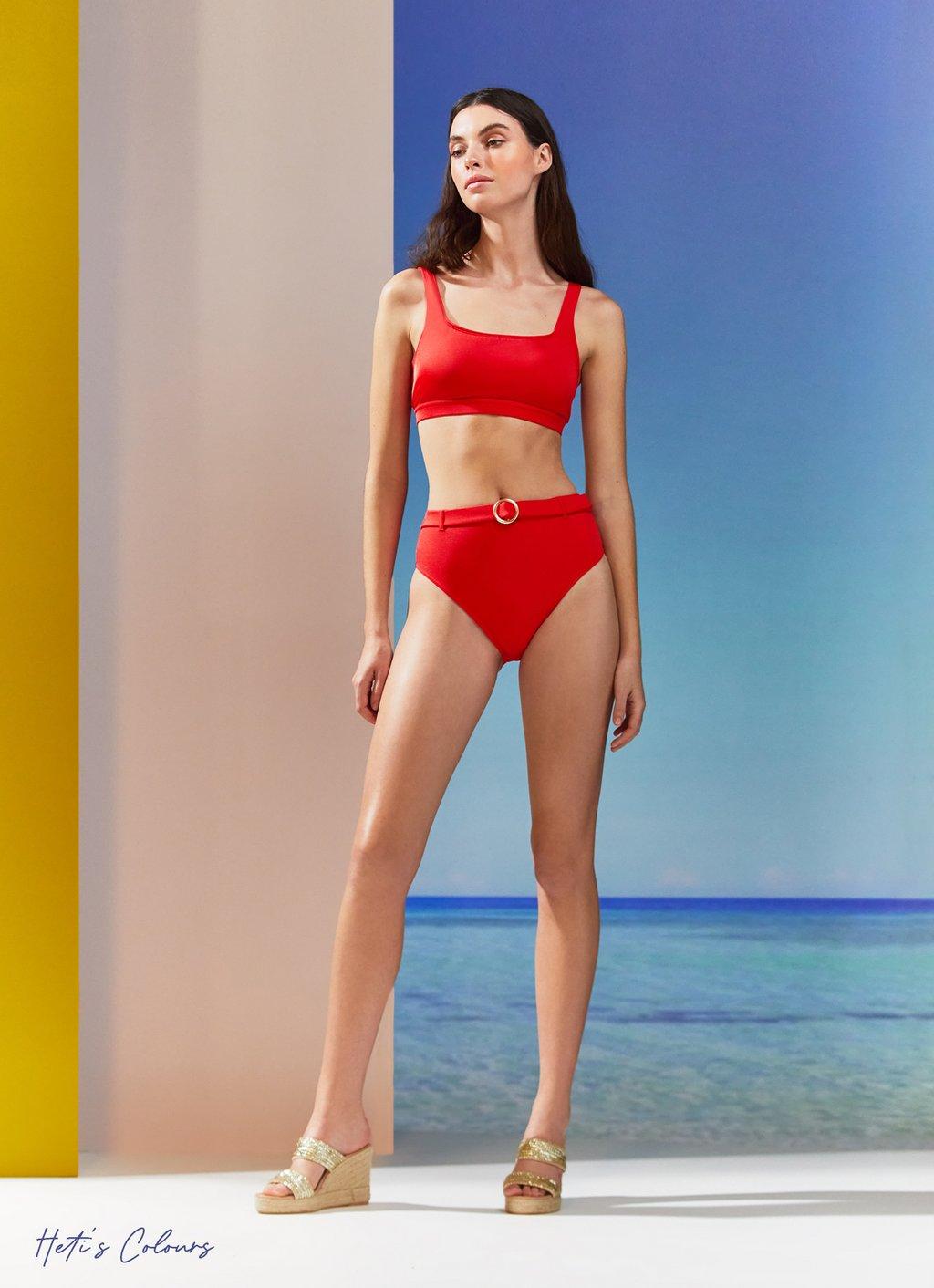 Red bikini bottoms uk deals