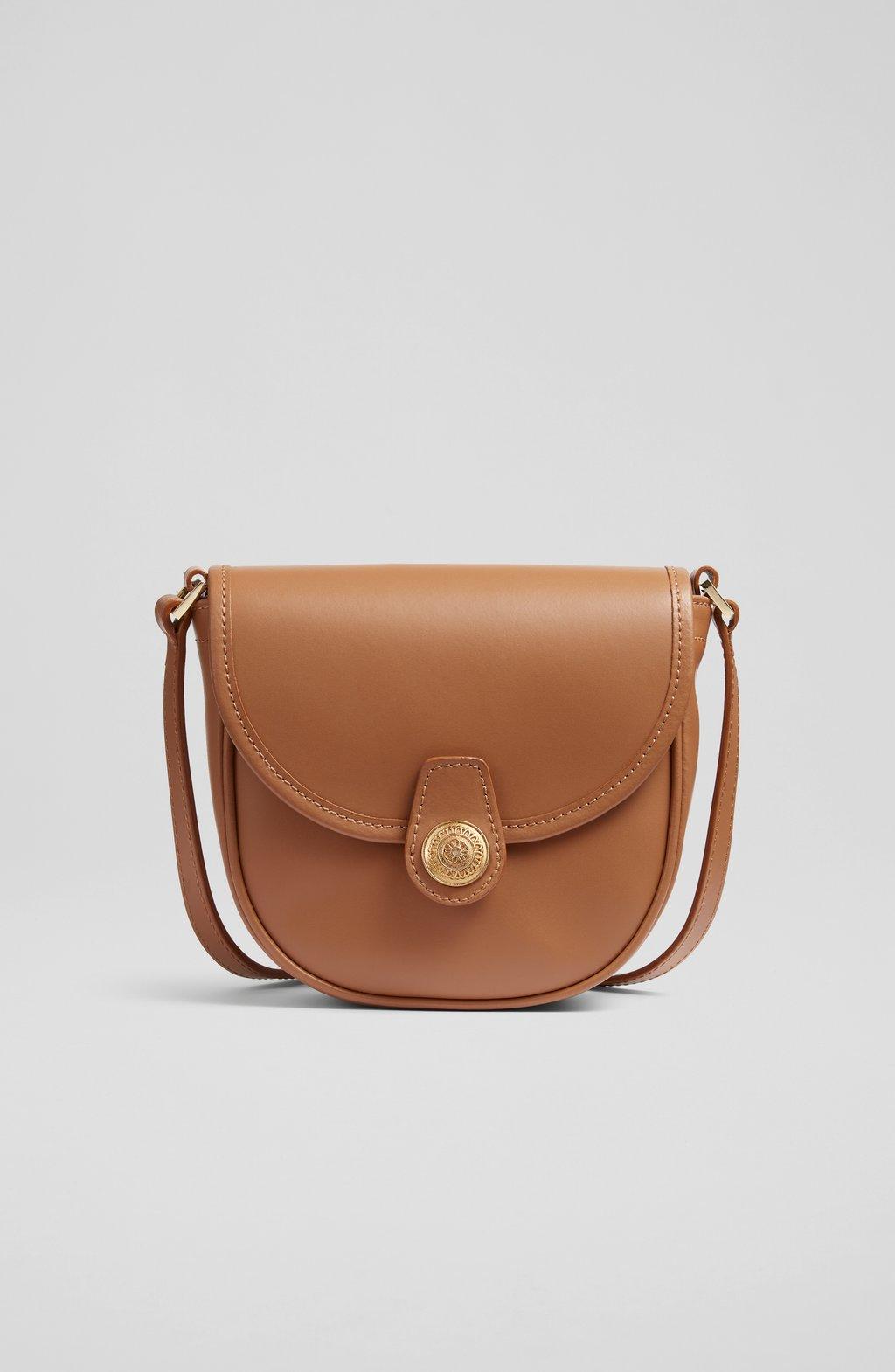 Buy River Island Brown Monogram Double Pouchette Bag from Next Norway