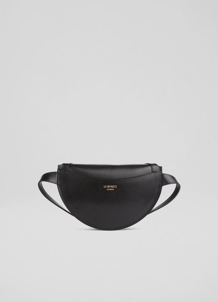 Greta Black Leather Cross Body Bag Shoulder Bags Handbags Collections L.K.Bennett London