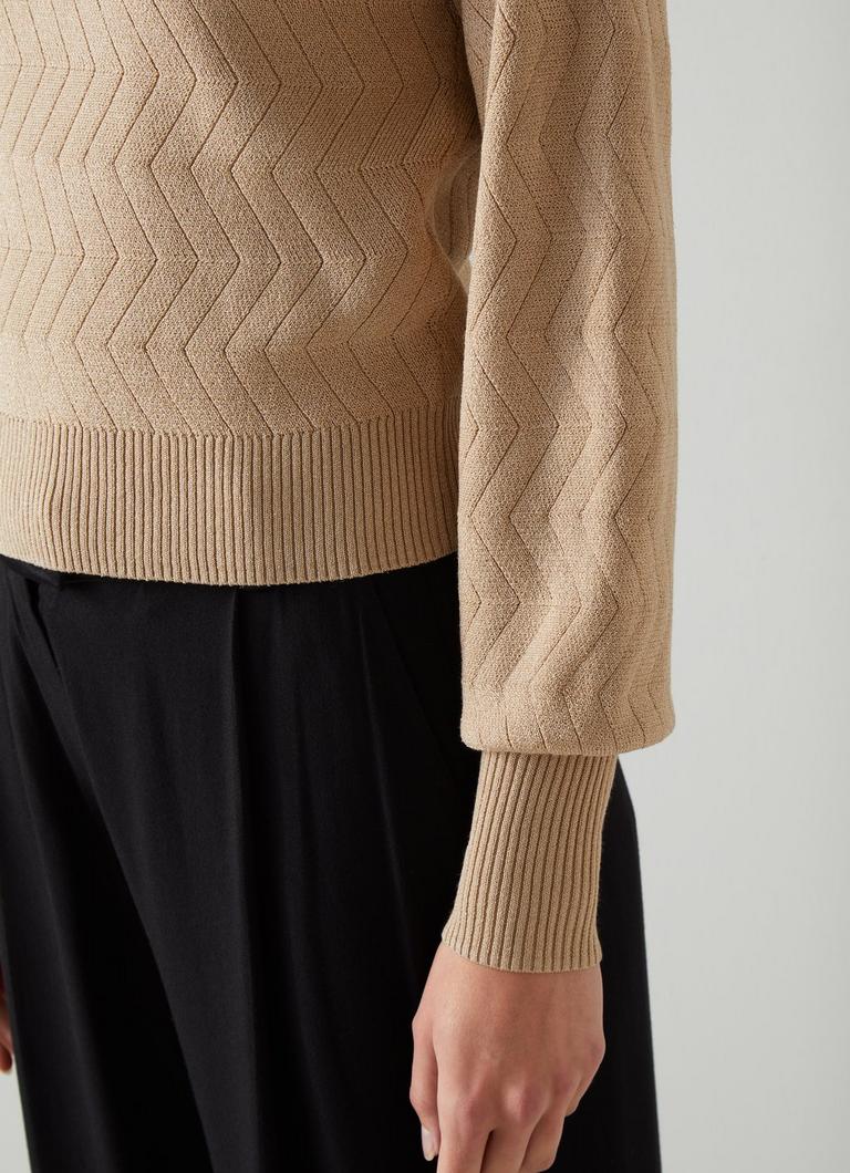 Gold 2025 knit jumper