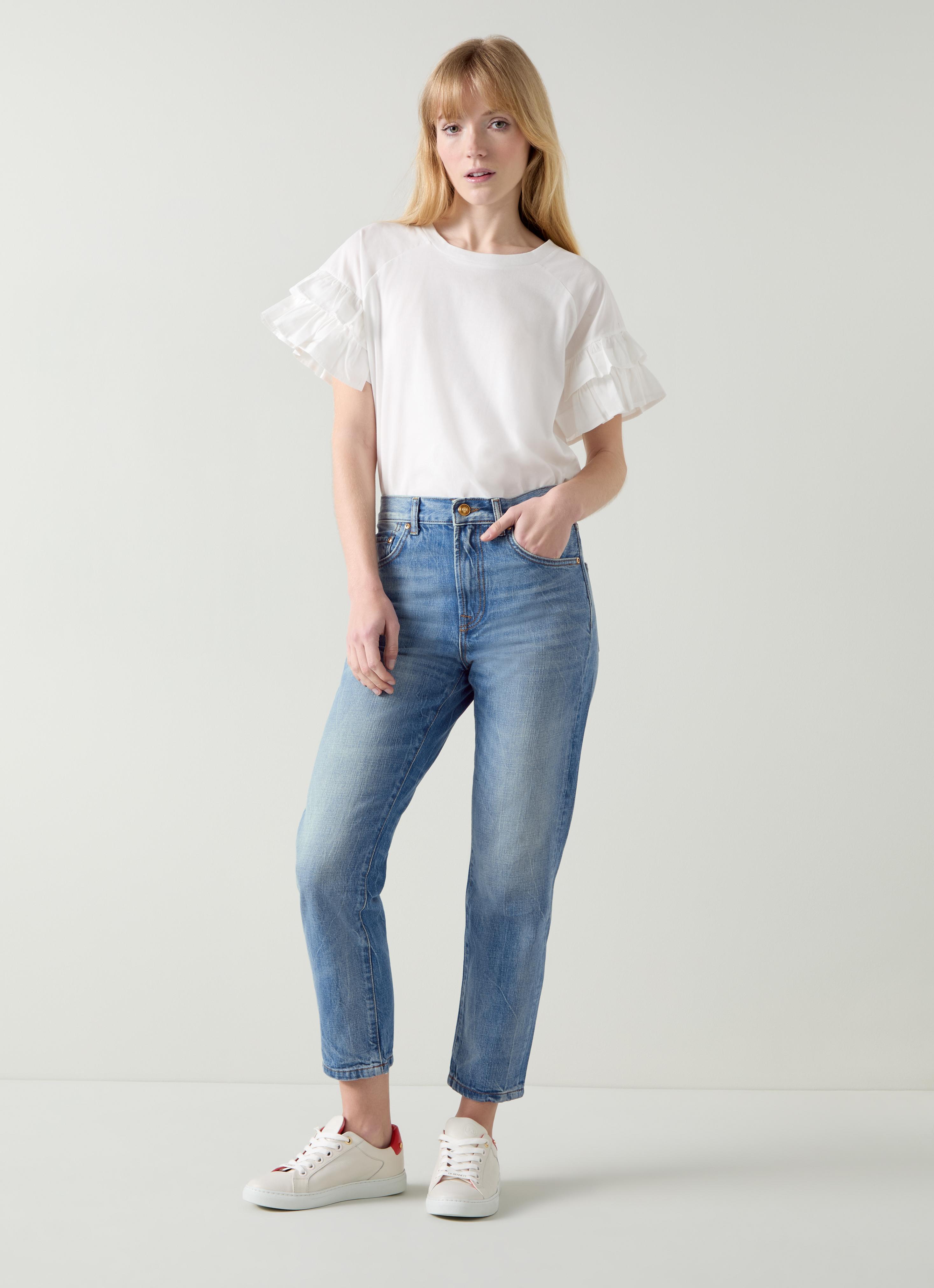 Buy Blue Jeans & Jeggings for Women by Fyre Rose Online | Ajio.com
